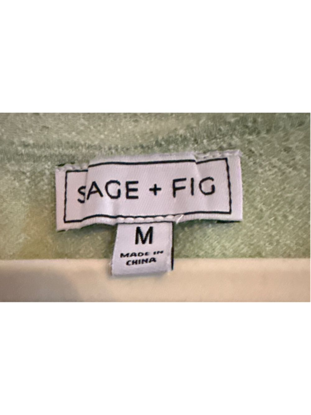 SAGE + FIG Short Sleeve Tee M Sage Green - Picture 3 of 3